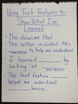 anchor chart what i've learned